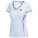 Sergio Tacchini Eva T-Shirt White/Navy