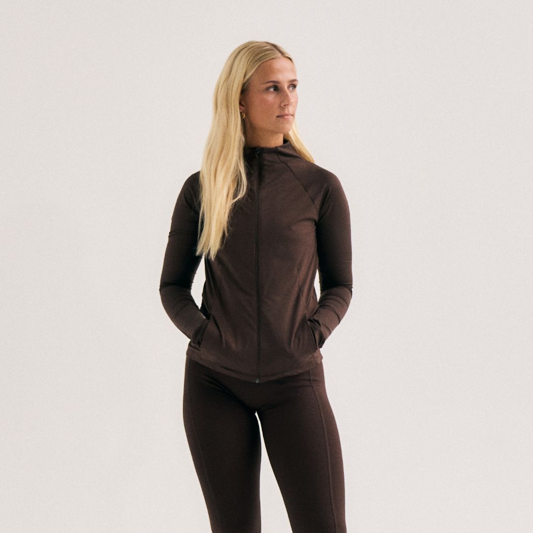 Cuera Logo Tights & Zip Cardigan Bundle