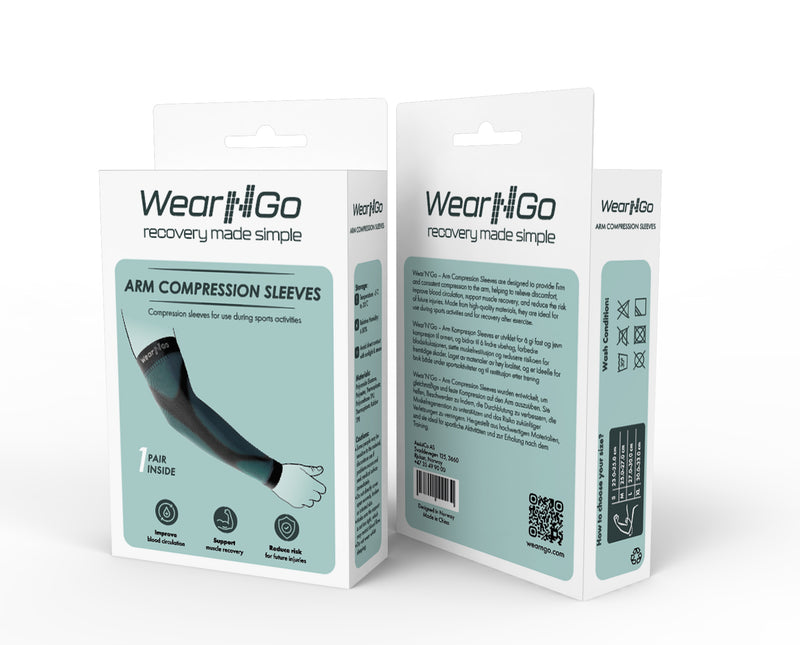 Wear'N'Go Arm Compression Sleeves