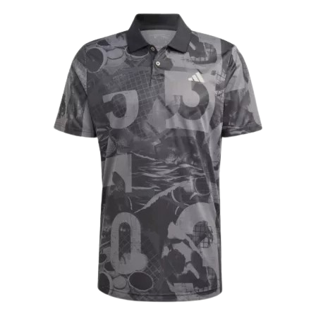 Adidas Club Graphic Polo Shirt