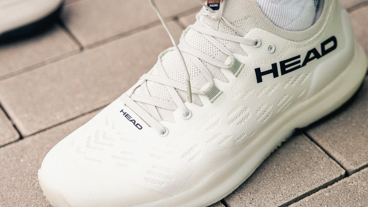 Padel shoes form up close