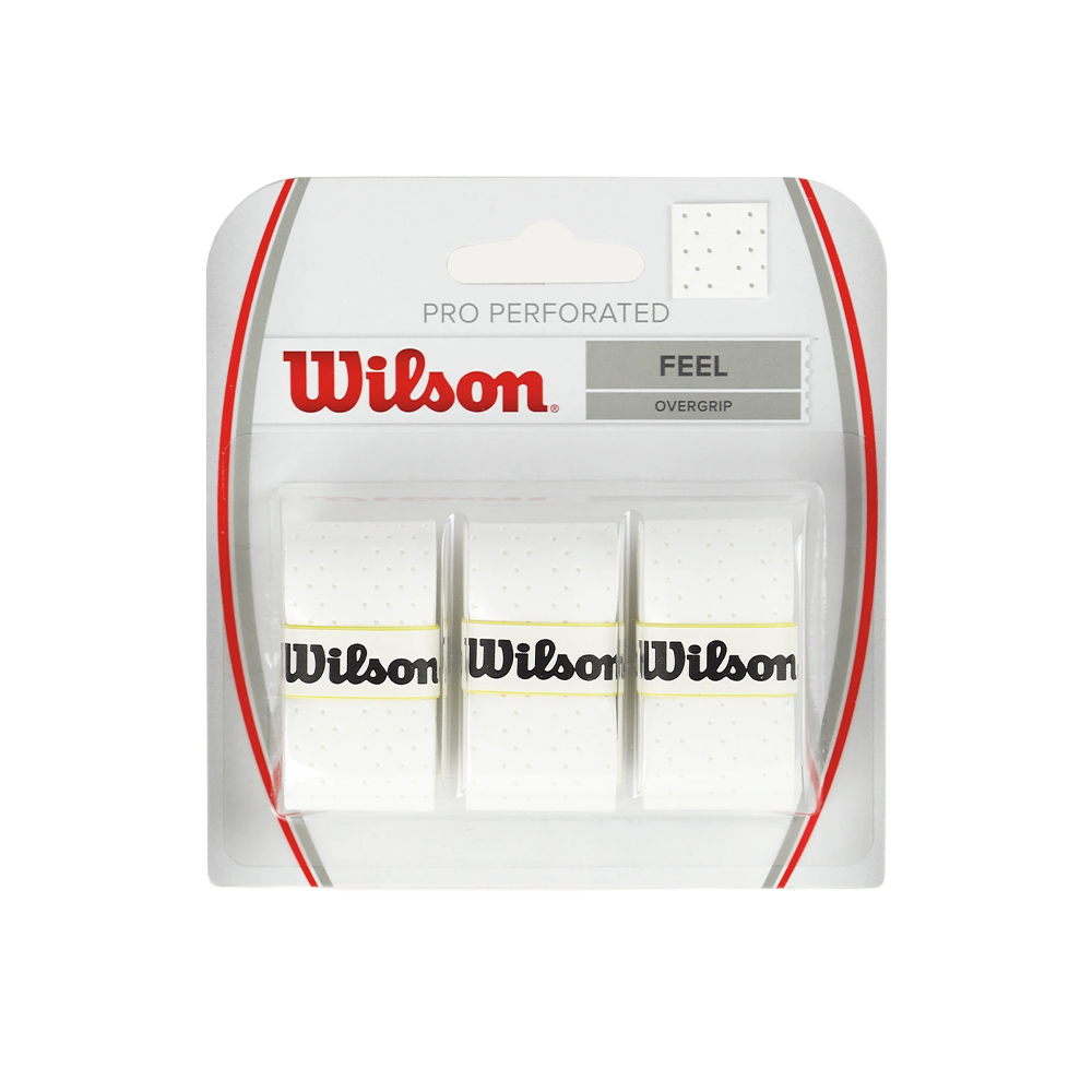 WILSON PRO OVERGRIP PERFORATED 3-PACK