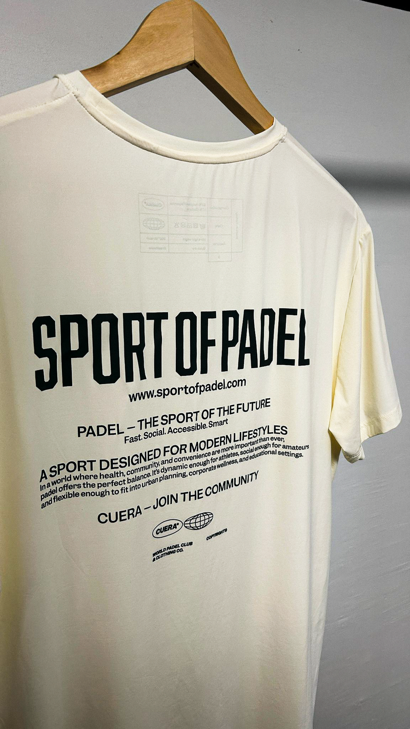 Sport of Padel x Cuera T-shirt - Limited edition