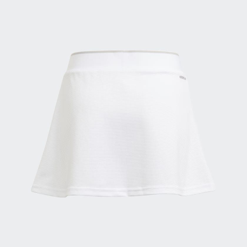 Adidas Girls Club Skirt Jr White