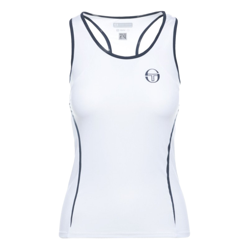Sergio Tacchini Eva Tank Top Hvit/Marine