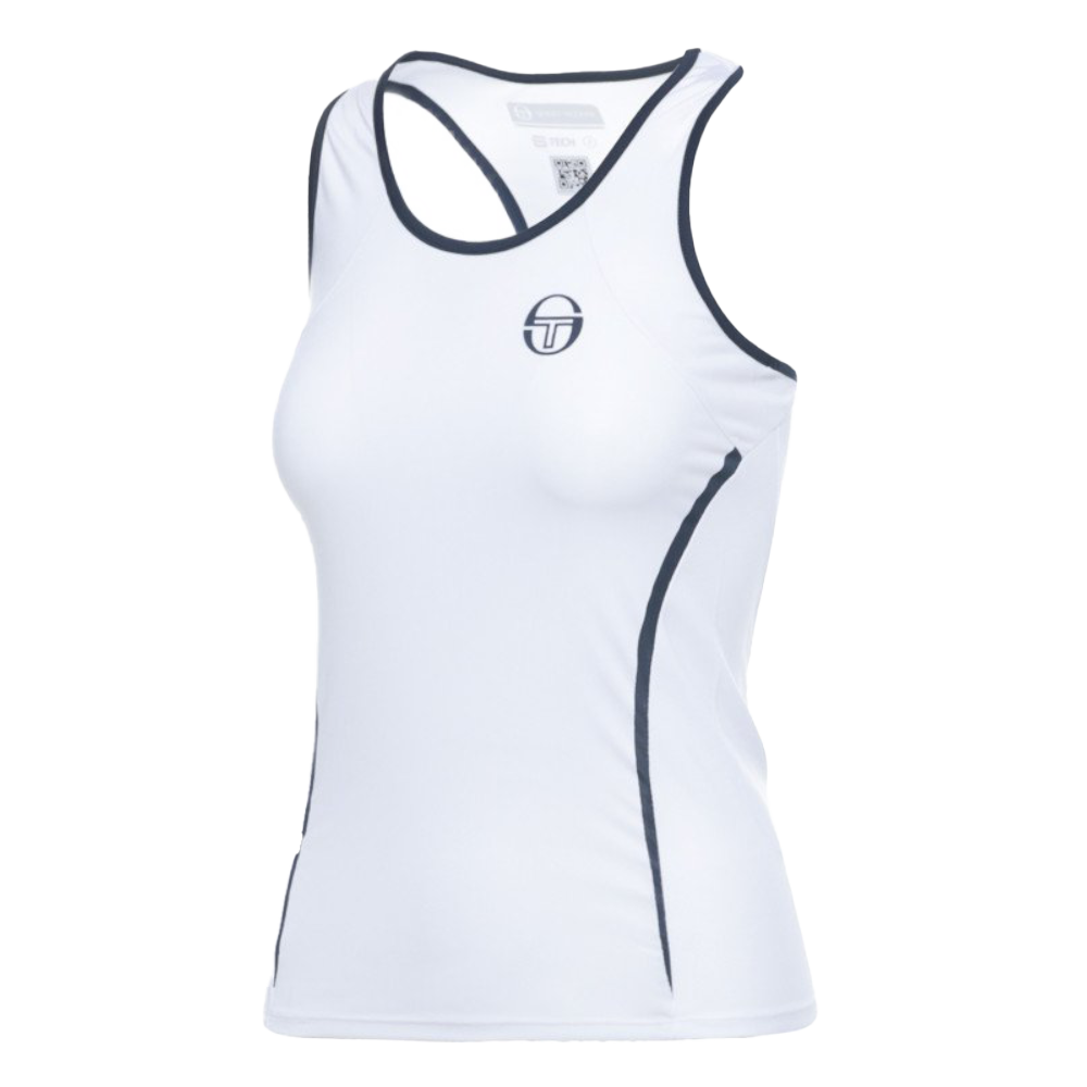 Sergio Tacchini Eva Tank Top Hvit/Marine