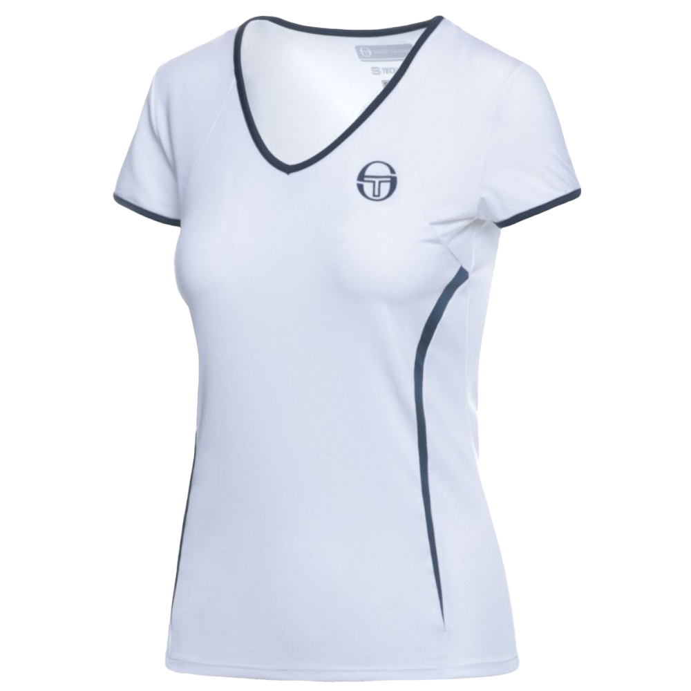 Sergio Tacchini Eva T-Shirt Vit/Navy