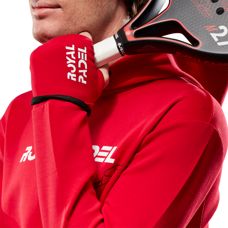Royal Padel Hoodie Red
