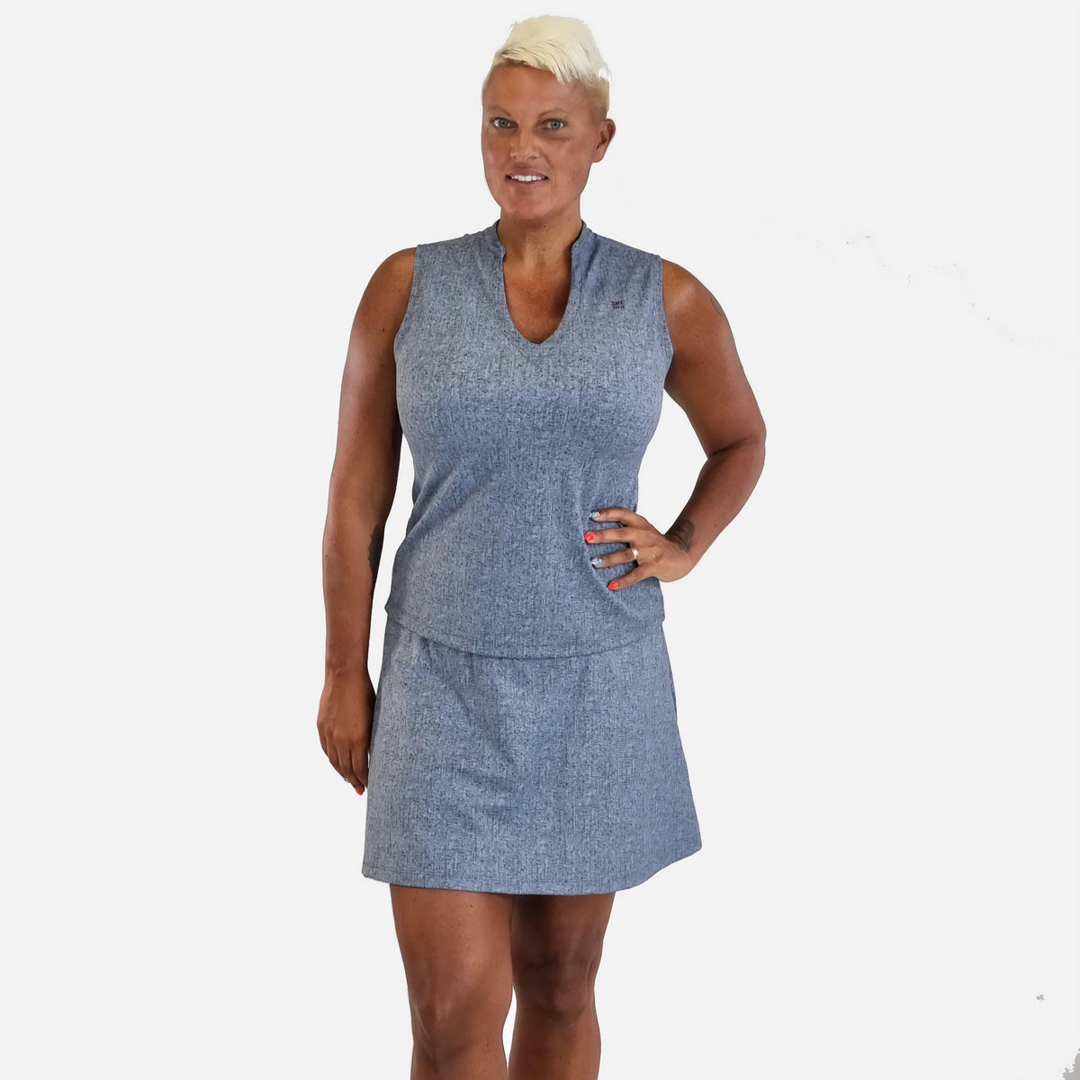 Shedid Denim Lux Tank