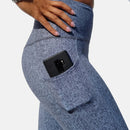 Shedid Grey Denim Tights