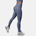 Shedid grå denimtights