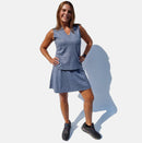 Shedid Denim Lux Tank