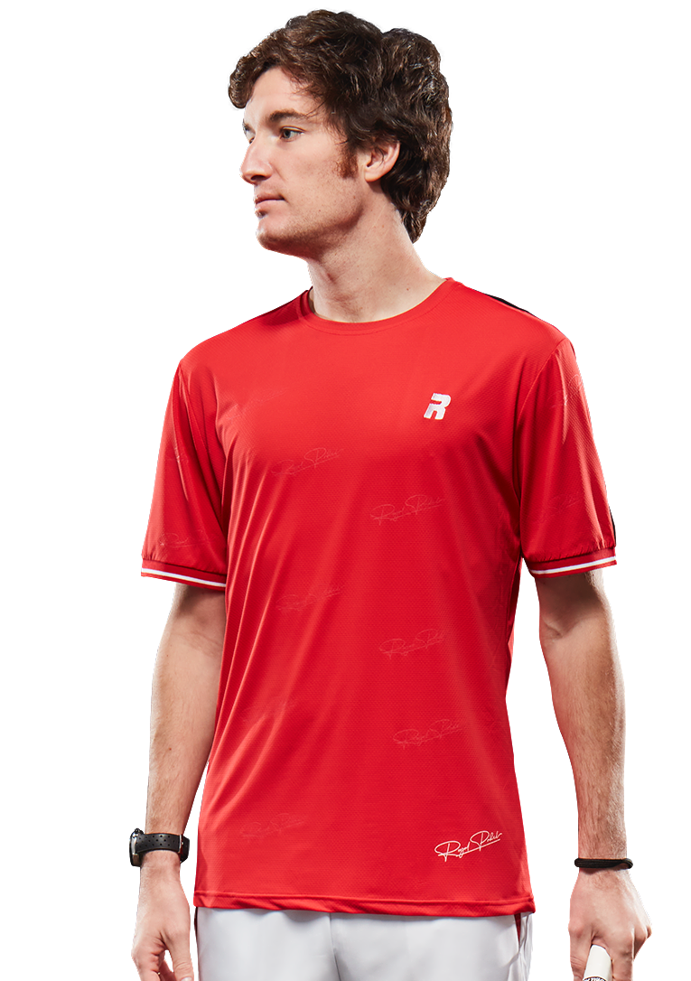 Royal Padel T-skjorte rød