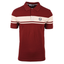 Young Line Polo Weinrot